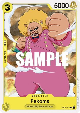 Pekoms (ST07-014) [Starter Deck 7: Big Mom Pirates] One Piece Single Bandai
