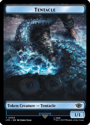 Tentacle Token (LTR-004) [The Lord of the Rings: Tales of Middle-earth] MTG Single Wizards of the Coast