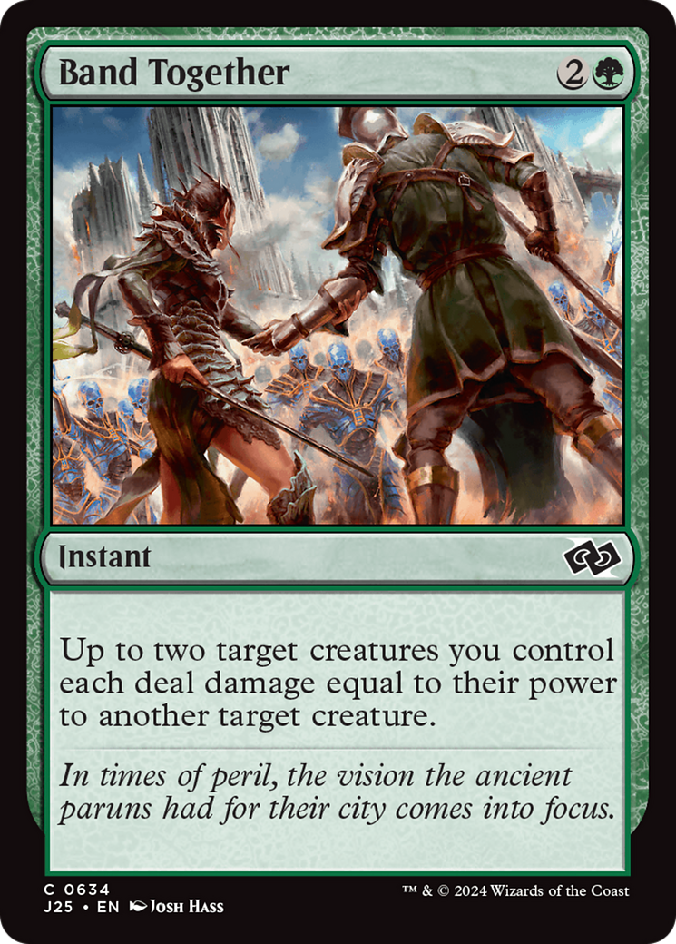 Band Together (J25-634) [Foundations Jumpstart] MTG Single Wizards of the Coast