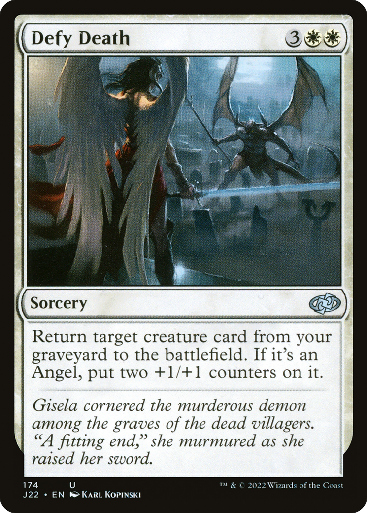 Defy Death (J22-174) [Jumpstart 2022] MTG Single Wizards of the Coast