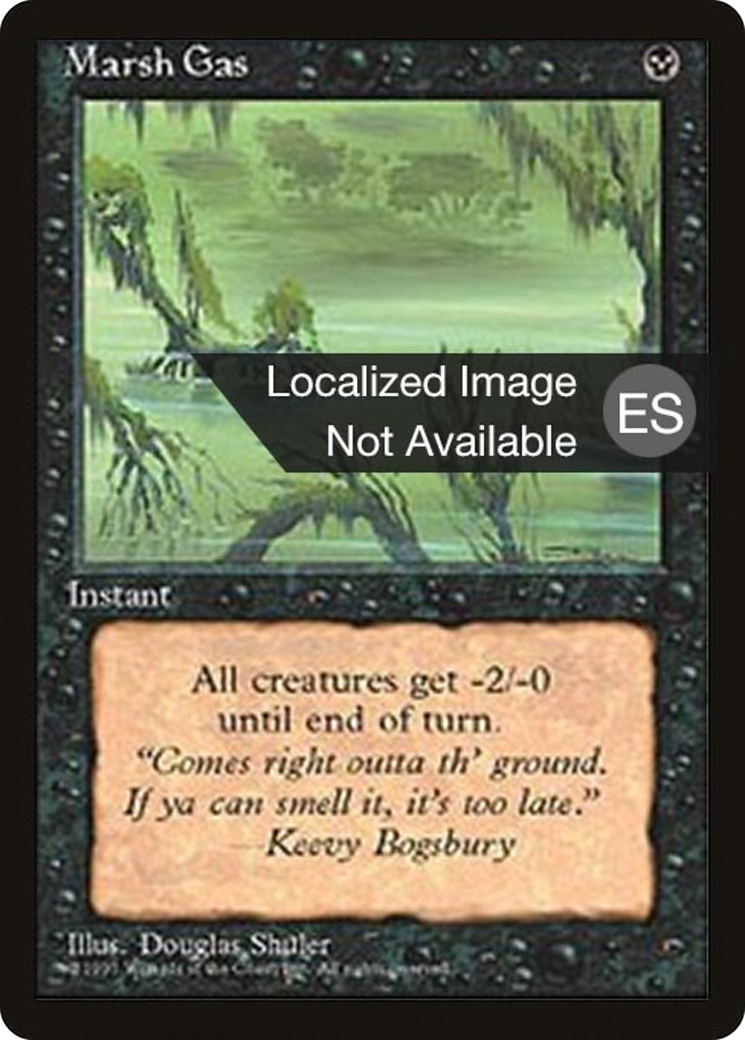 Marsh Gas (4BB-146) [Fourth Edition Foreign Black Border] MTG Single Wizards of the Coast