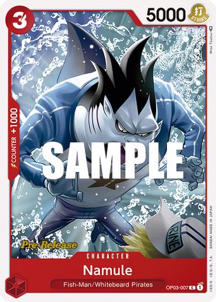 Namule (OP03-007) [Pillars of Strength Pre-Release Cards] One Piece Single Bandai