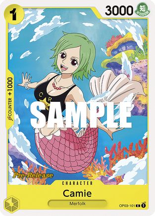 Camie (OP03-101) [Pillars of Strength Pre-Release Cards] One Piece Single Bandai