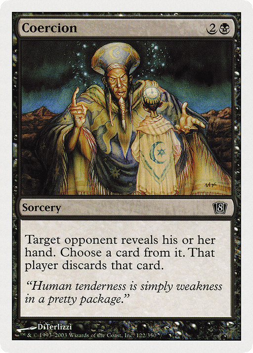 Coercion (8ED-122) [8th Edition] MTG Single Wizards of the Coast