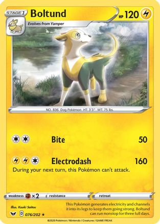 Boltund (076) () [Misc: Deck Exclusives] Pokemon Single Pokémon