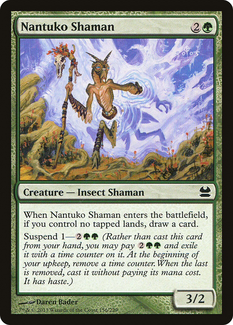 Nantuko Shaman (MMA-156) [Modern Masters] MTG Single Wizards of the Coast