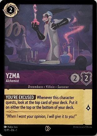 Yzma - Alchemist (10) [Disney Lorcana Promo Cards] Cold Foil Lorcana Single Disney