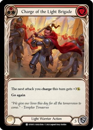 Charge of the Light Brigade (Red) [DTD072] (Dusk Till Dawn) Flesh And Blood Single Flesh And Blood   