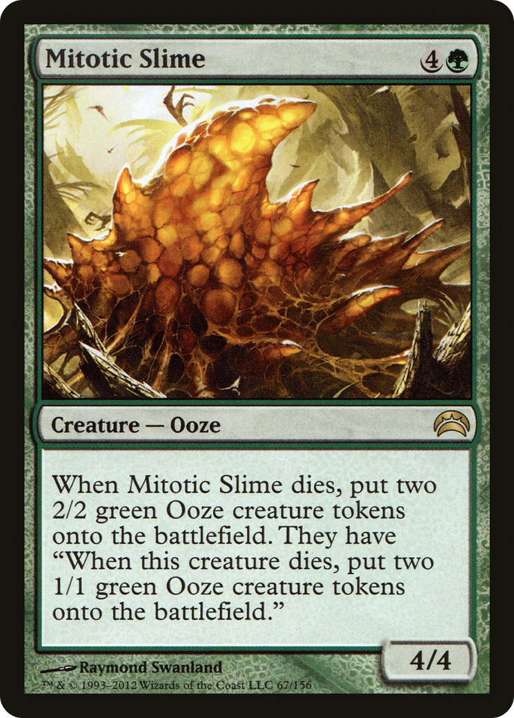 Mitotic Slime (PC2-067) [Misc] Planechase 2012 Foil MTG Single Wizards of the Coast