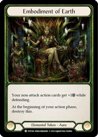 Embodiment of Earth [DTD194] (Dusk Till Dawn) Flesh And Blood Single Flesh And Blood   