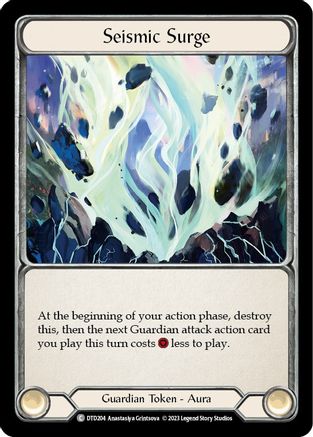Seismic Surge [DTD204] (Dusk Till Dawn) Flesh And Blood Single Flesh And Blood   