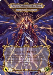 Figment of Erudition // Suraya, Archangel of Erudition (Marvel) [DTD005] (Dusk Till Dawn)  Cold Foil Flesh And Blood Single Flesh And Blood   