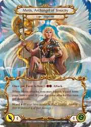 Figment of Tenacity // Metis, Archangel of Tenacity (Marvel) [DTD010] (Dusk Till Dawn)  Cold Foil Flesh And Blood Single Flesh And Blood   