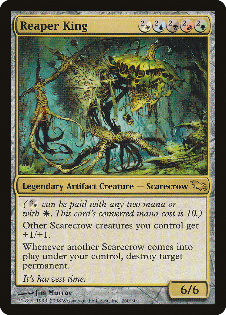 Reaper King (SHM-260) [Shadowmoor] Foil MTG Single Wizards of the Coast