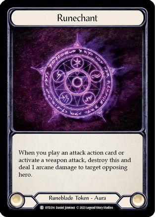 Runechant [DTD214] (Dusk Till Dawn) Flesh And Blood Single Flesh And Blood   