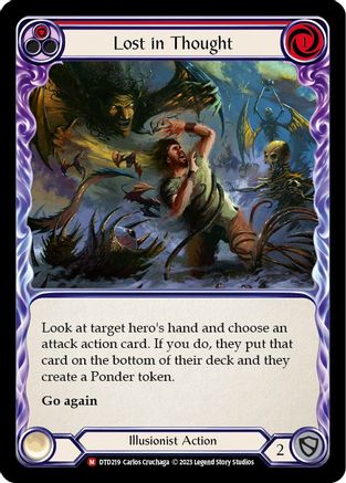 Lost in Thought [DTD219] (Dusk Till Dawn)  Rainbow Foil Flesh And Blood Single Flesh And Blood   