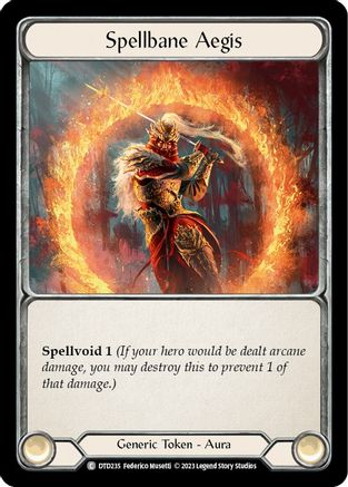 Spellbane Aegis [DTD235] (Dusk Till Dawn) Flesh And Blood Single Flesh And Blood   