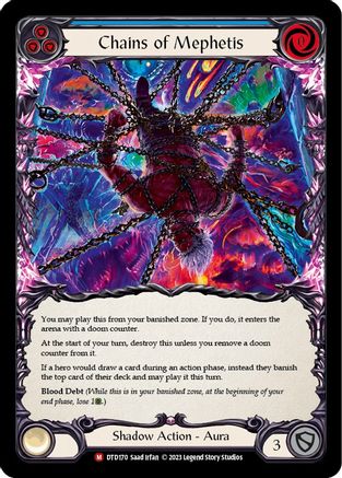 Chains of Mephetis [DTD170] (Dusk Till Dawn) Flesh And Blood Single Flesh And Blood   