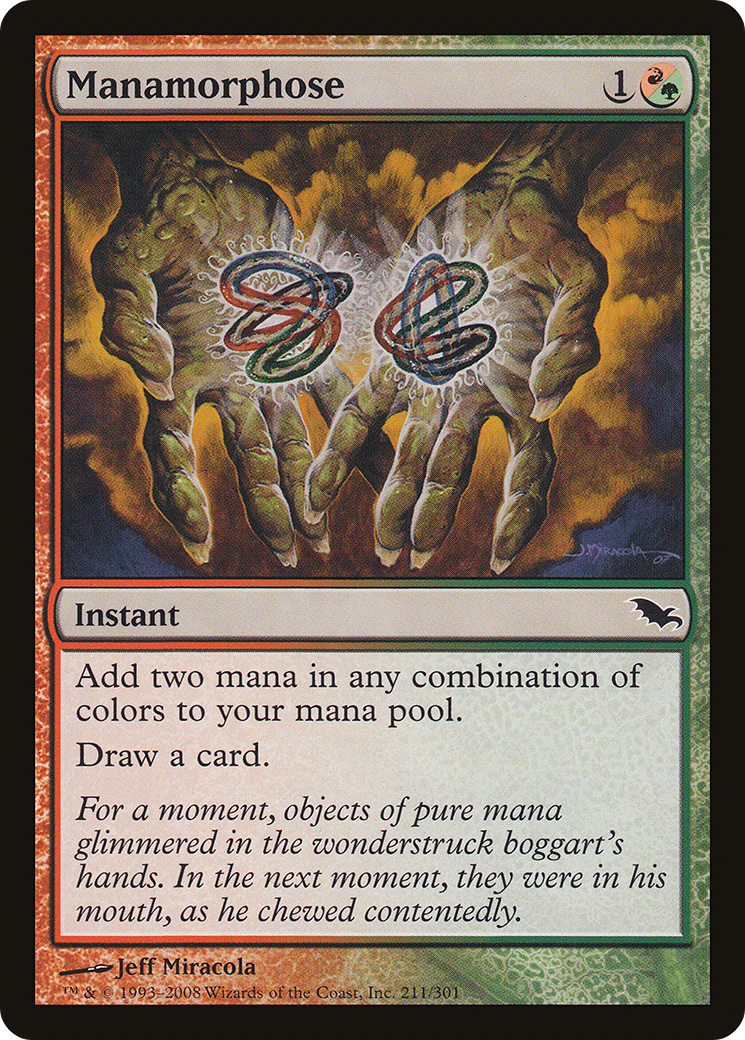 Manamorphose (SHM-211) [Shadowmoor] MTG Single Wizards of the Coast