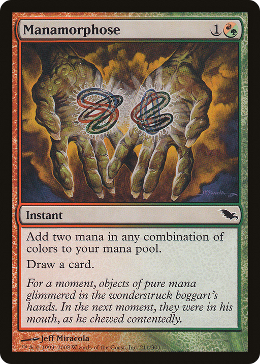 Manamorphose (SHM-211) [Shadowmoor] MTG Single Wizards of the Coast