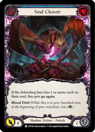 Soul Cleaver (Blue) [DTD186] (Dusk Till Dawn) Flesh And Blood Single Flesh And Blood   
