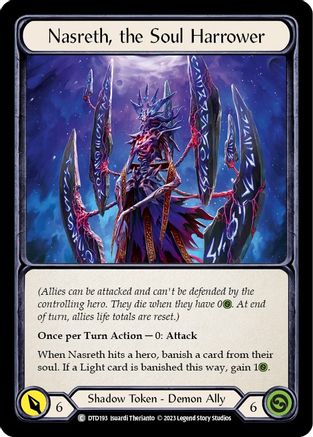Nasreth, the Soul Harrower [DTD193] (Dusk Till Dawn) Flesh And Blood Single Flesh And Blood   
