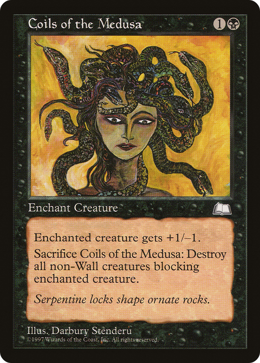 Coils of the Medusa (WTH-065) [Weatherlight] MTG Single Wizards of the Coast