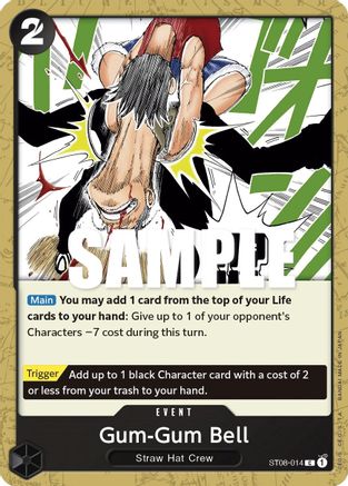 Gum-Gum Bell (ST08-014) [Starter Deck 8: Monkey.D.Luffy] One Piece Single Bandai