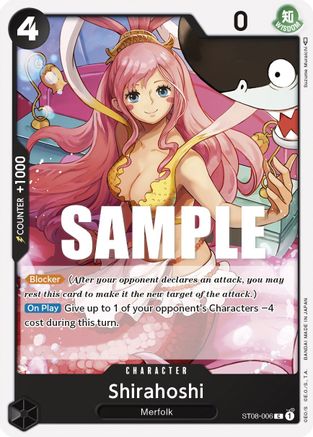 Shirahoshi (ST08-006) [Starter Deck 8: Monkey.D.Luffy] One Piece Single Bandai