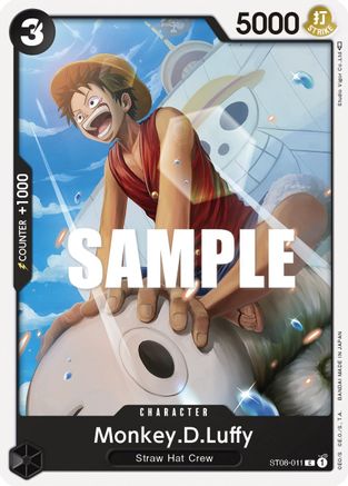 Monkey.D.Luffy (011) (ST08-011) [Starter Deck 8: Monkey.D.Luffy] One Piece Single Bandai