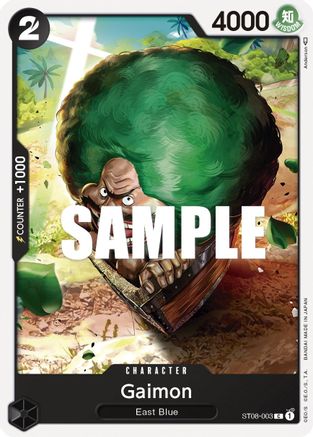 Gaimon (ST08-003) [Starter Deck 8: Monkey.D.Luffy] One Piece Single Bandai