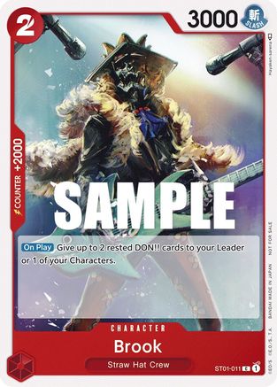 Brook (Tournament Pack Vol. 4) (ST01-011) [One Piece Promotion Cards] One Piece Single Bandai