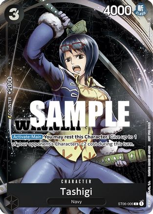Tashigi (Winner Pack Vol. 4) (ST06-006) [One Piece Promotion Cards] Foil One Piece Single Bandai