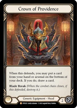 Crown of Providence [DTD221] (Dusk Till Dawn) Flesh And Blood Single Flesh And Blood   