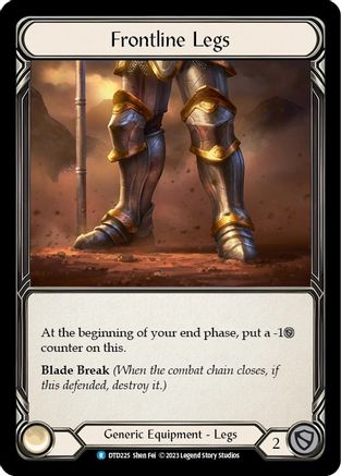 Frontline Legs [DTD225] (Dusk Till Dawn) Flesh And Blood Single Flesh And Blood   