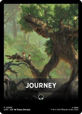 Journey Theme Card (LTR-005) [The Lord of the Rings: Tales of Middle-earth] MTG Single Wizards of the Coast