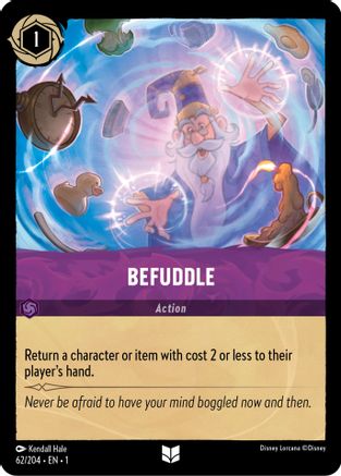 Befuddle (62/204) [The First Chapter] Lorcana Single Disney