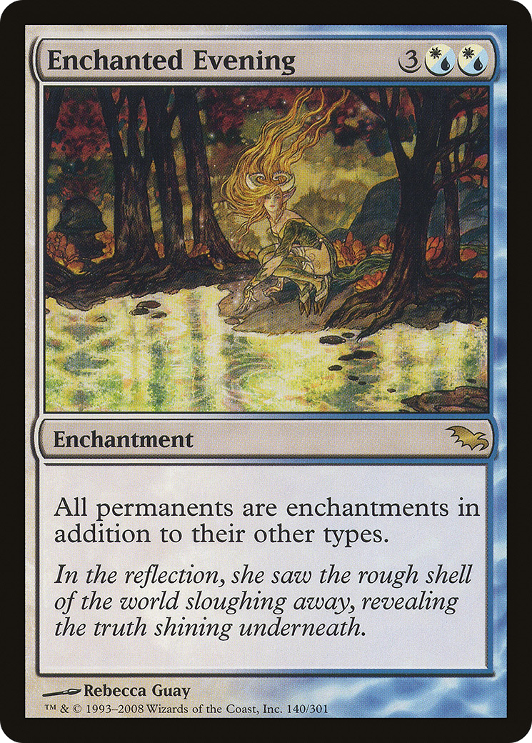 Enchanted Evening (SHM-140) [Shadowmoor] MTG Single Wizards of the Coast