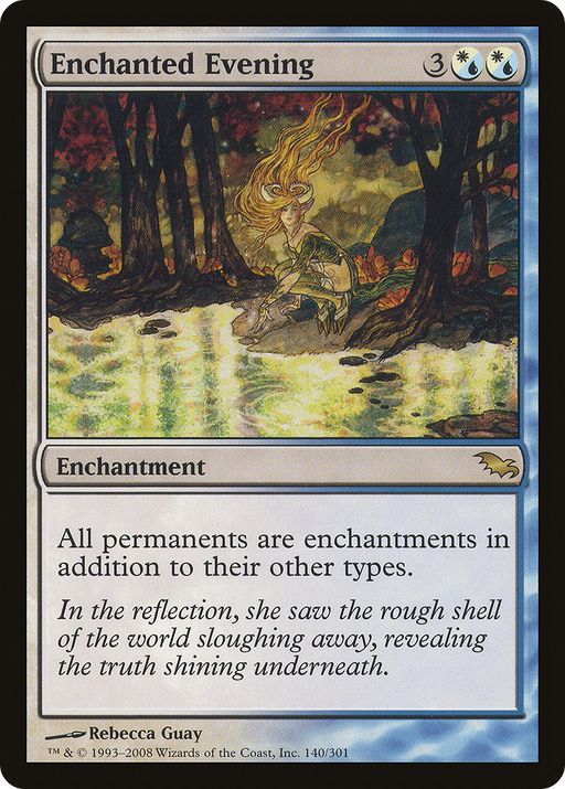 Enchanted Evening (SHM-140) [Shadowmoor] MTG Single Wizards of the Coast