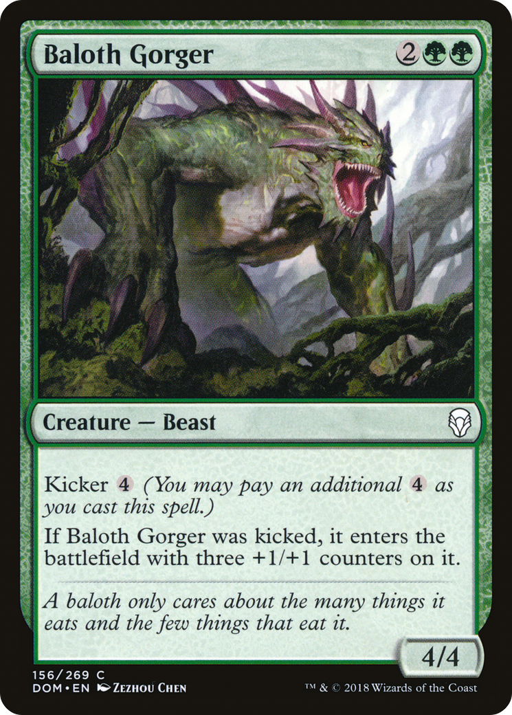 Baloth Gorger (DOM-156) [Dominaria] MTG Single Wizards of the Coast