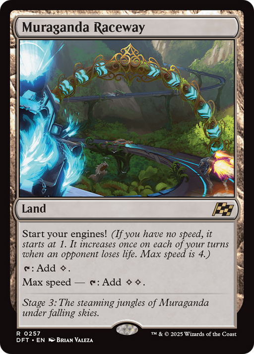 Muraganda Raceway (DFT-257) [Aetherdrift] Foil MTG Single Wizards of the Coast