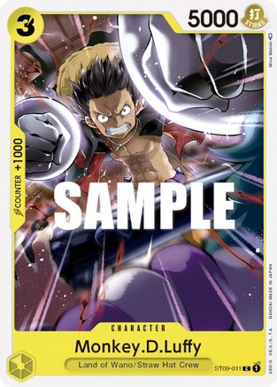 Monkey.D.Luffy (ST09-011) [Starter Deck 9: Yamato] One Piece Single Bandai