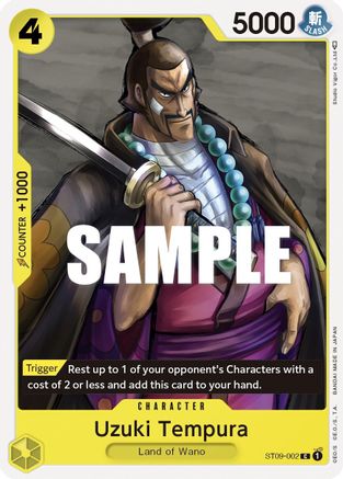 Uzuki Tempura (ST09-002) [Starter Deck 9: Yamato] One Piece Single Bandai