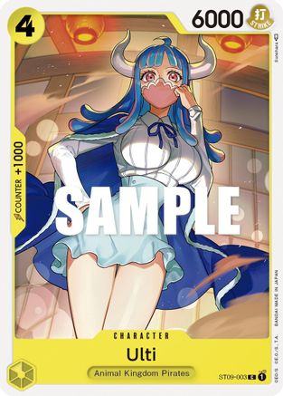Ulti (ST09-003) [Starter Deck 9: Yamato] One Piece Single Bandai