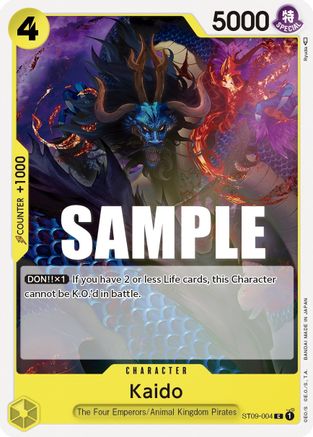 Kaido (ST09-004) [Starter Deck 9: Yamato] One Piece Single Bandai