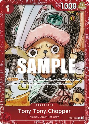 Tony Tony.Chopper (Premium Card Collection -ONE PIECE FILM RED Edition-) (ST01-006) [One Piece Promotion Cards] Foil One Piece Single Bandai
