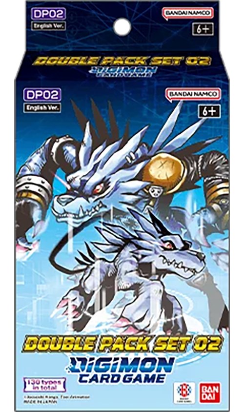 Digimon Double Pack Set Volume 2 [DP-02] Digimon Sealed Digimon   