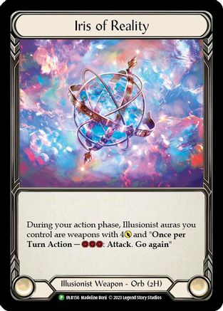 Iris of Reality [FAB156] (Promo)  Rainbow Foil Flesh And Blood Single Flesh And Blood   