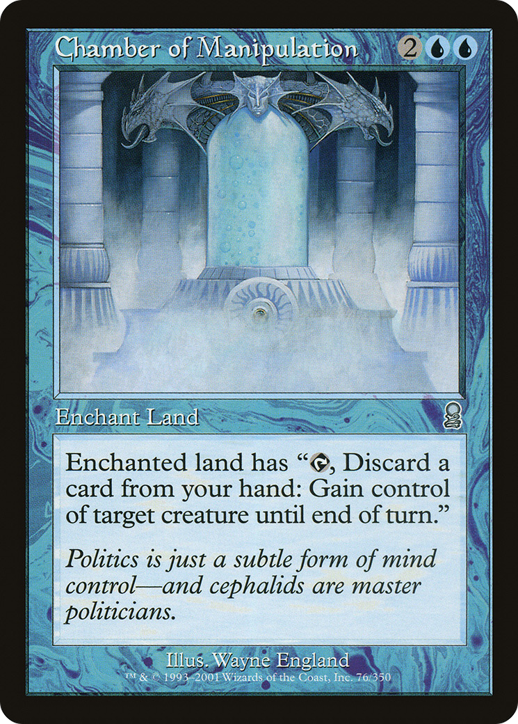 Chamber of Manipulation (ODY-076) [Odyssey] MTG Single Wizards of the Coast