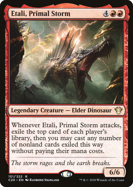 Etali, Primal Storm (C20-151) [Commander 2020] MTG Single Wizards of the Coast